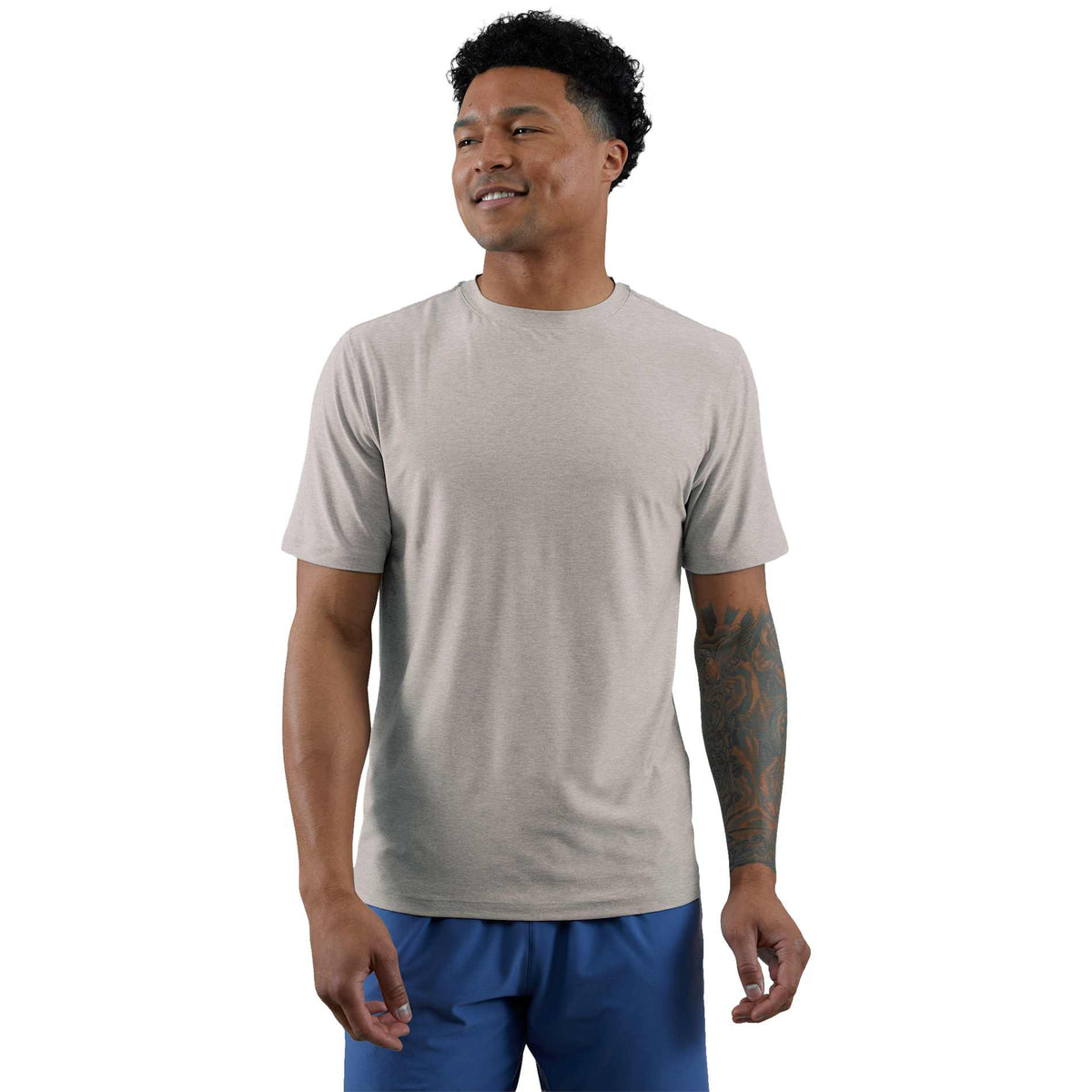 WELLABLE Men's Short Sleeve Tee | TM17913 image 1