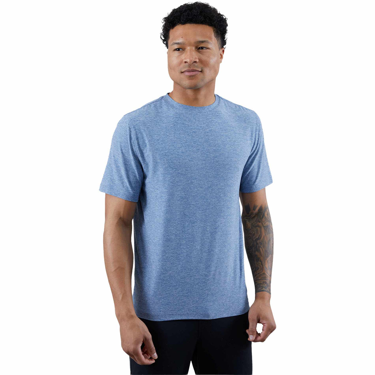WELLABLE Men's Short Sleeve Tee | TM17913 image 2