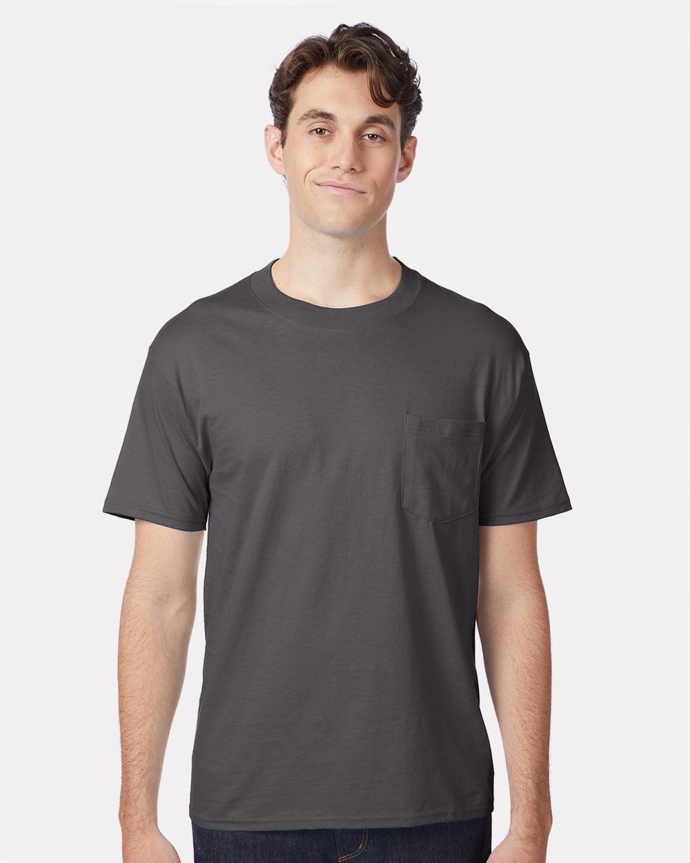Camiseta con bolsillo Beefy-T® para hombre | 5190