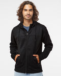 Sudadera con capucha unisex Poly-Tech con cremallera completa | EXP80PTZ