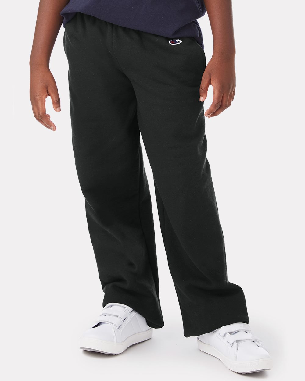 Youth Powerblend® Open-Bottom Sweatpants with Pockets | P890