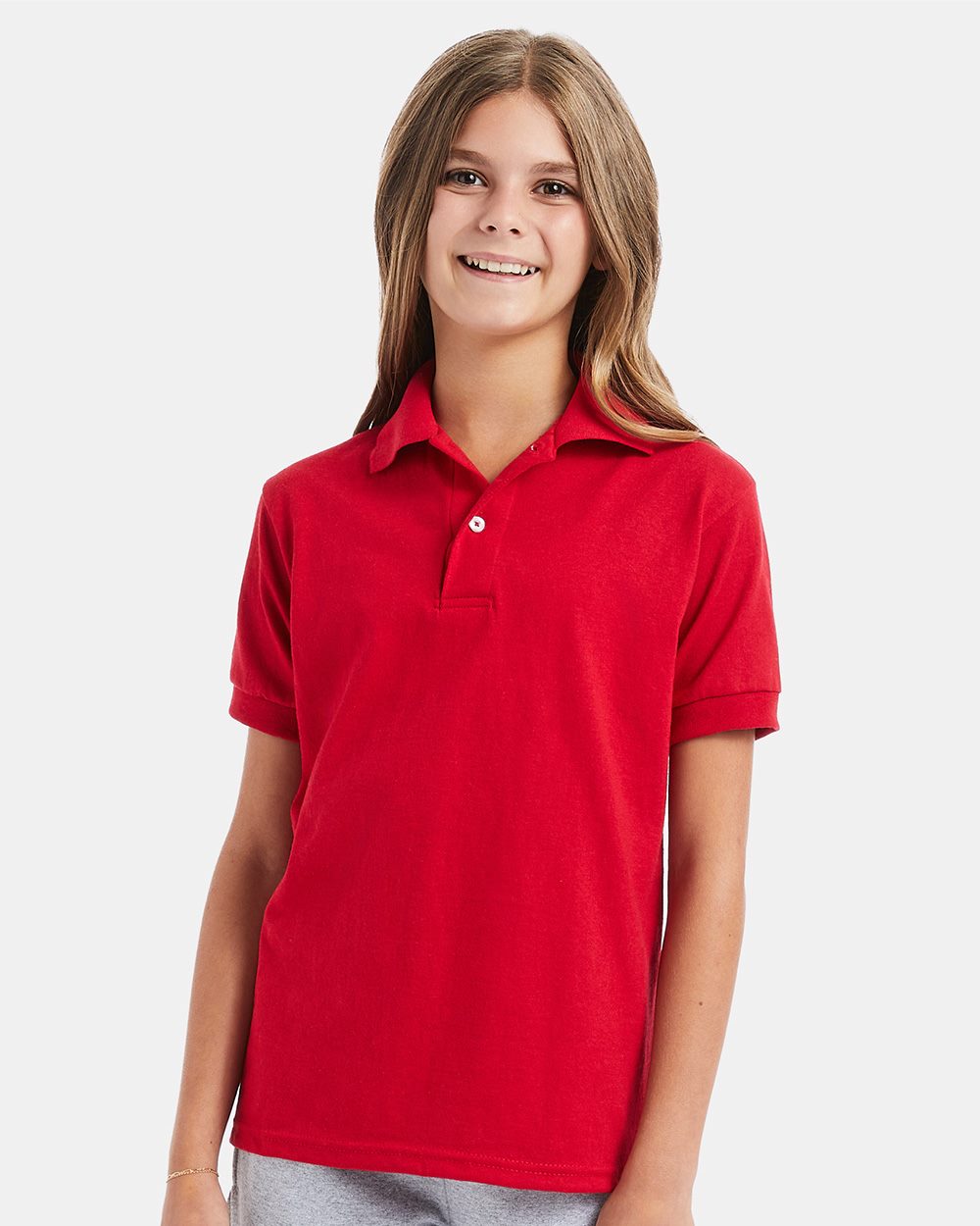Youth EcoSmart® Jersey Polo | 054Y