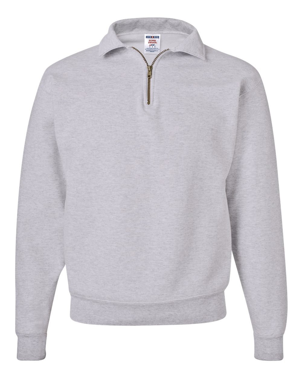Unisex Super Sweats NuBlend® Quarter-Zip Cadet Collar Sweatshirt | 4528MR