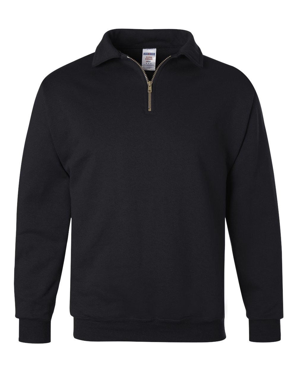 Unisex Super Sweats NuBlend® Quarter-Zip Cadet Collar Sweatshirt | 4528MR