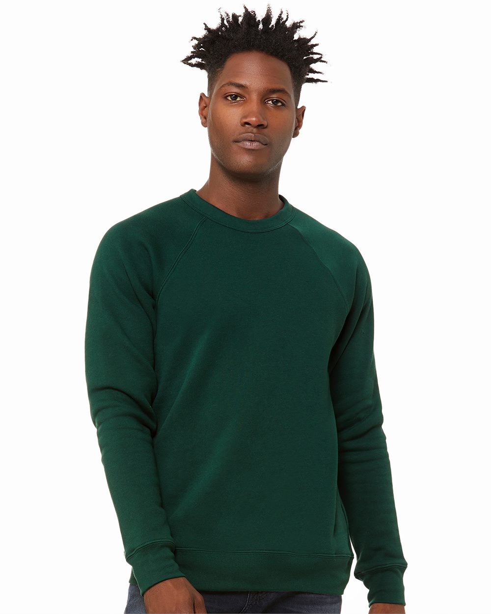 Unisex Sponge Fleece Raglan Crewneck Sweatshirt | 3901