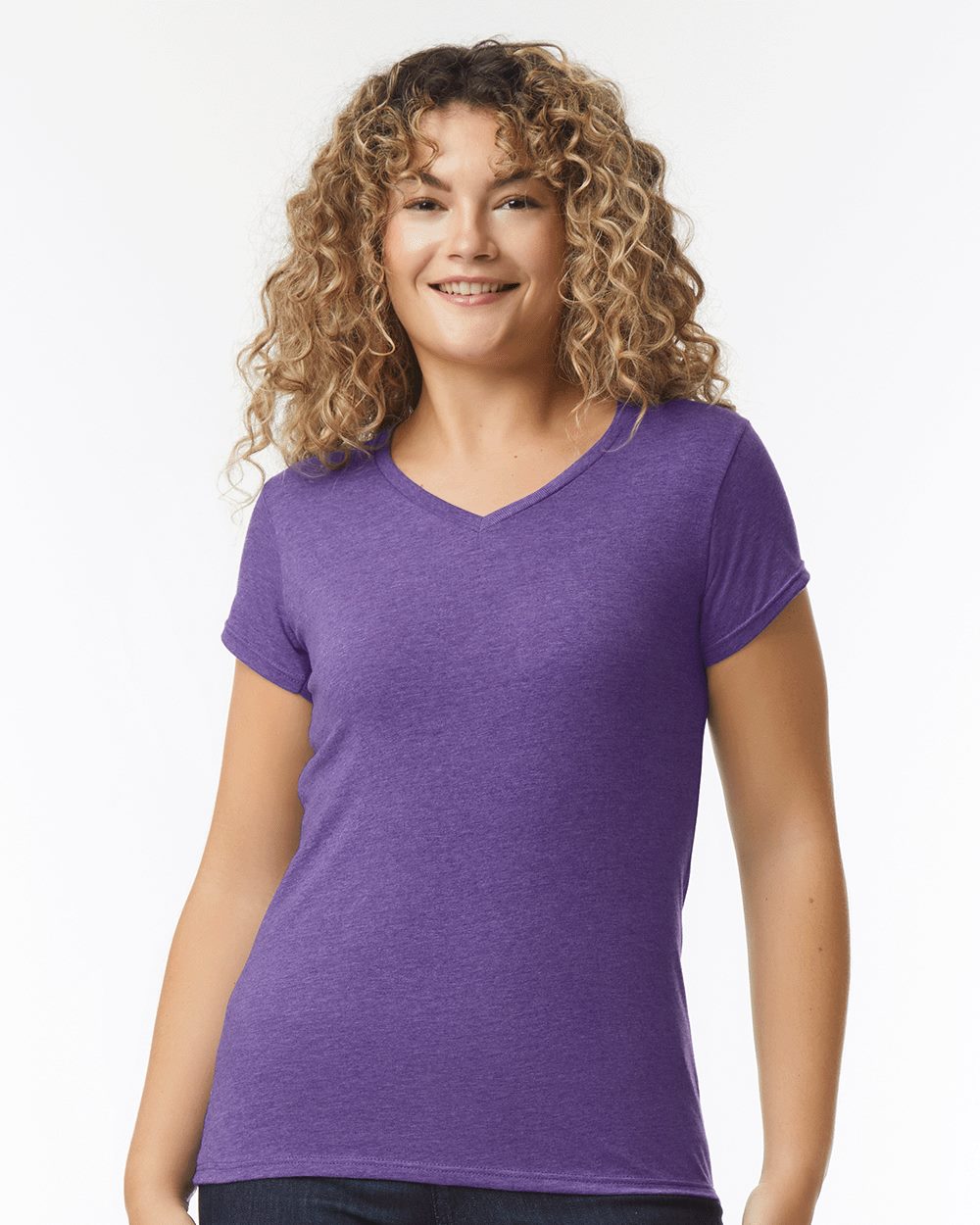 Women's Softstyle® V-Neck T-Shirt | 64V00L