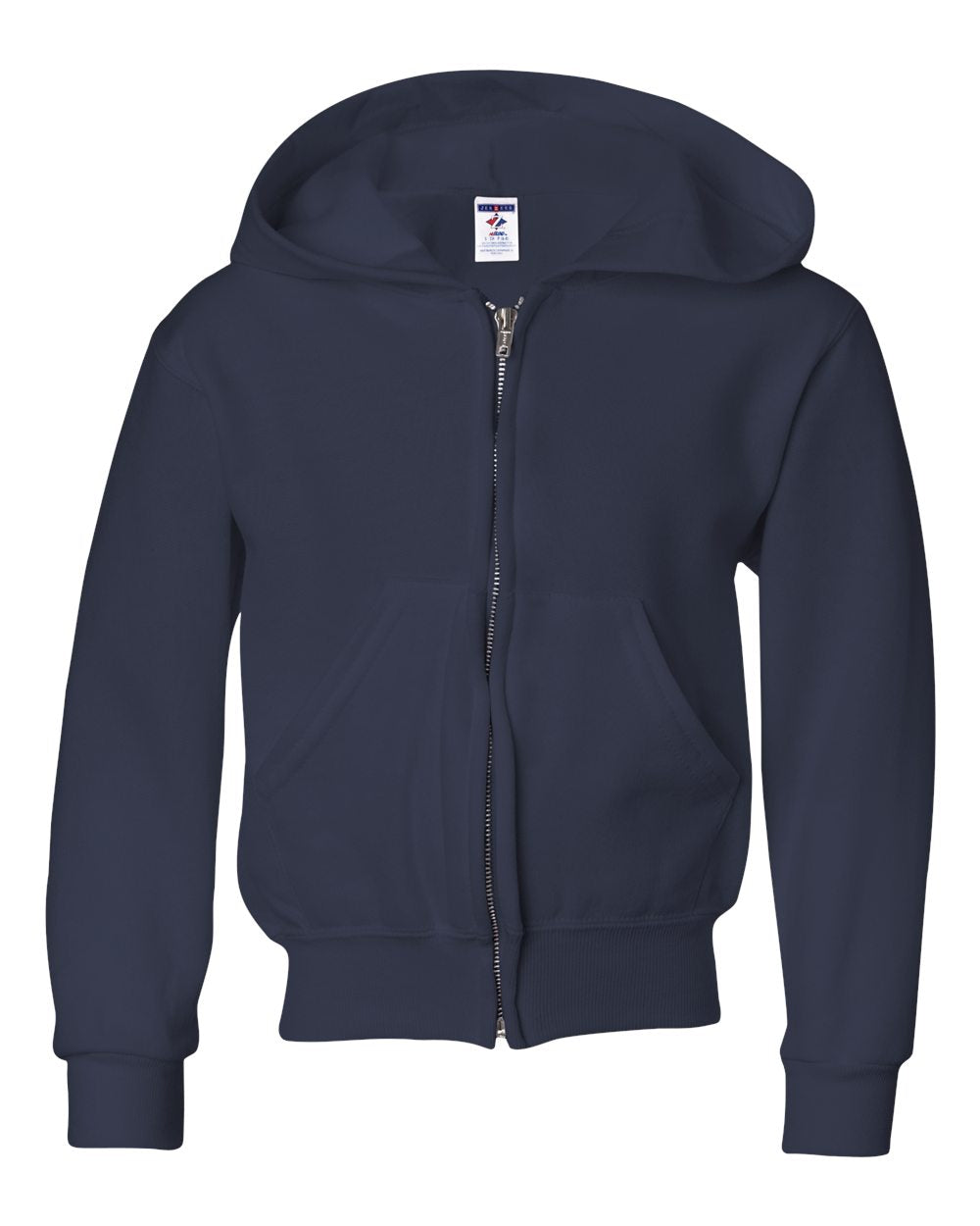 Youth NuBlend® Full-Zip Hooded Sweatshirt | 993BR