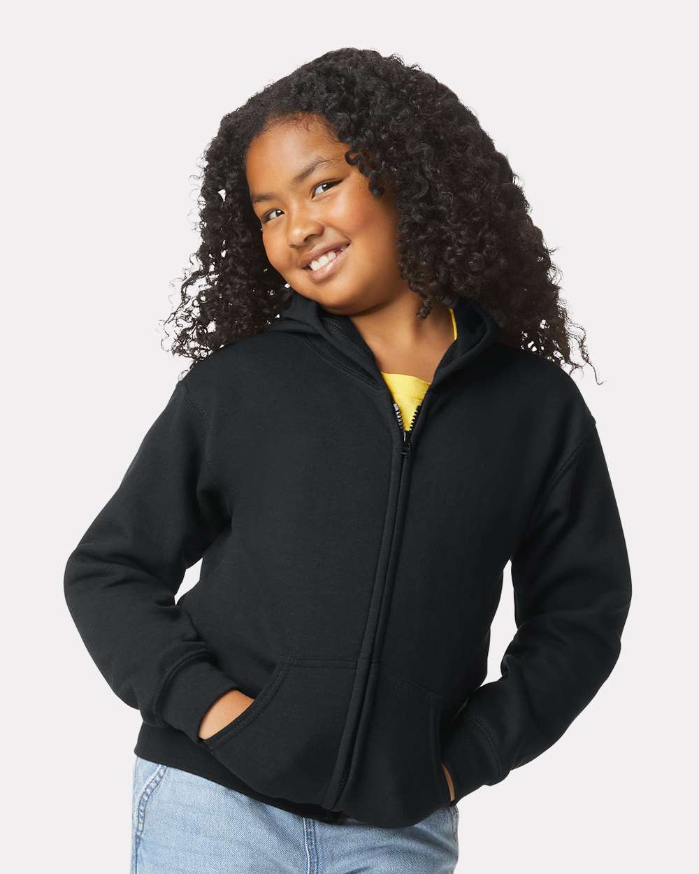 Youth Heavy Blend™ Full-Zip Hooded Sweatshirt | 18600B