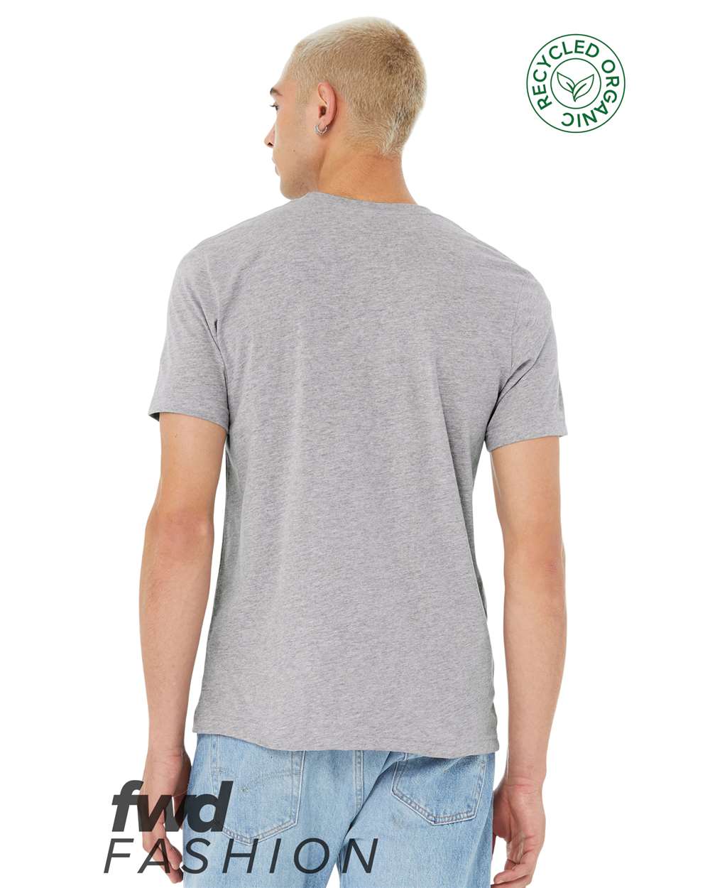 Unisex FWD Fashion Jersey Recycled Organic Tee | 3001RCY