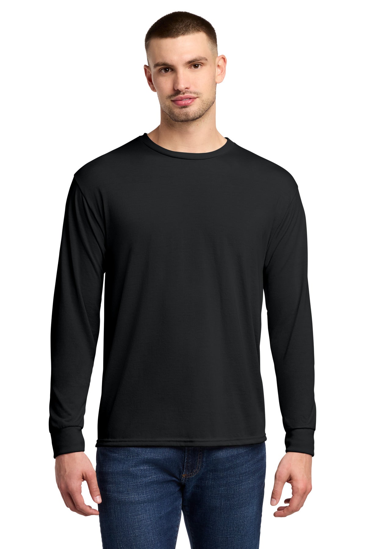Jerzees 21LS Dri-Power 100% Polyester Long Sleeve T-Shirt