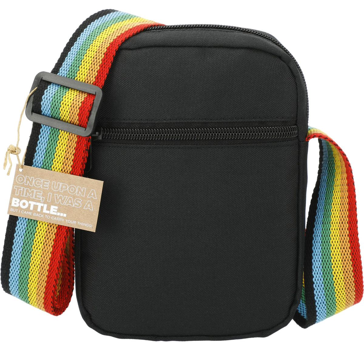 Rainbow RPET Crossbody Tote | 2301-60 image 1