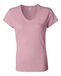 Camiseta de Jersey para Mujer con Cuello en V | 6005