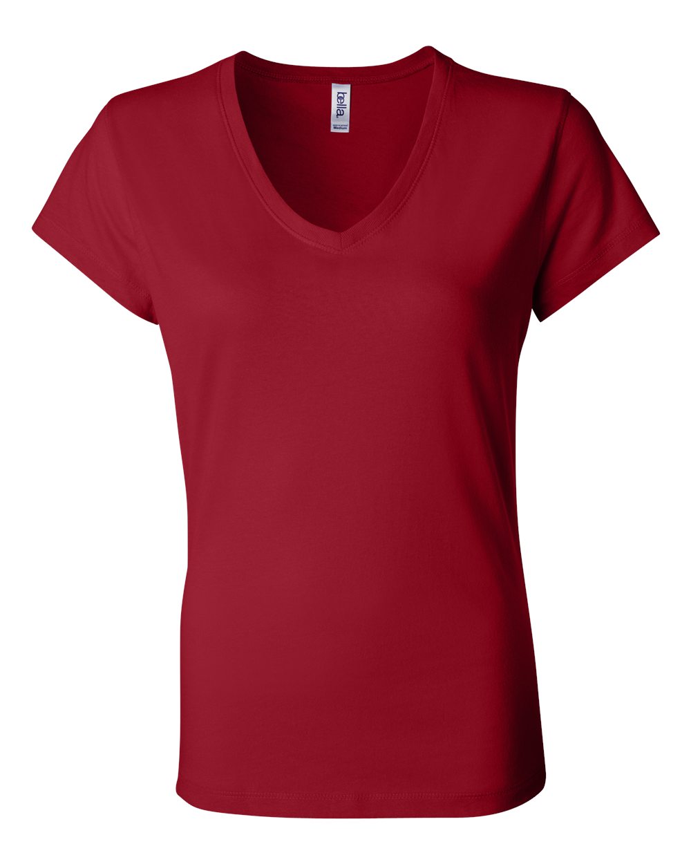 Camiseta de Jersey para Mujer con Cuello en V | 6005