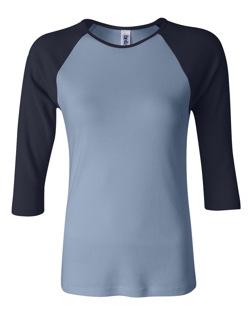 Women’s 1X1 Baby Rib Raglan Three-Quarter Sleeve Tee | 2000