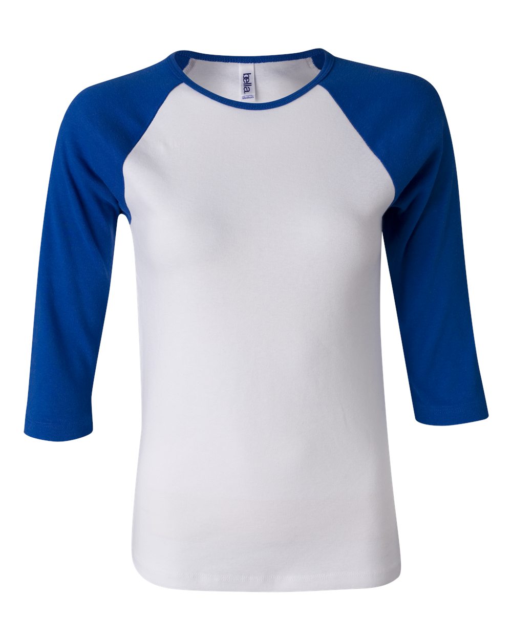 Women’s 1X1 Baby Rib Raglan Three-Quarter Sleeve Tee | 2000