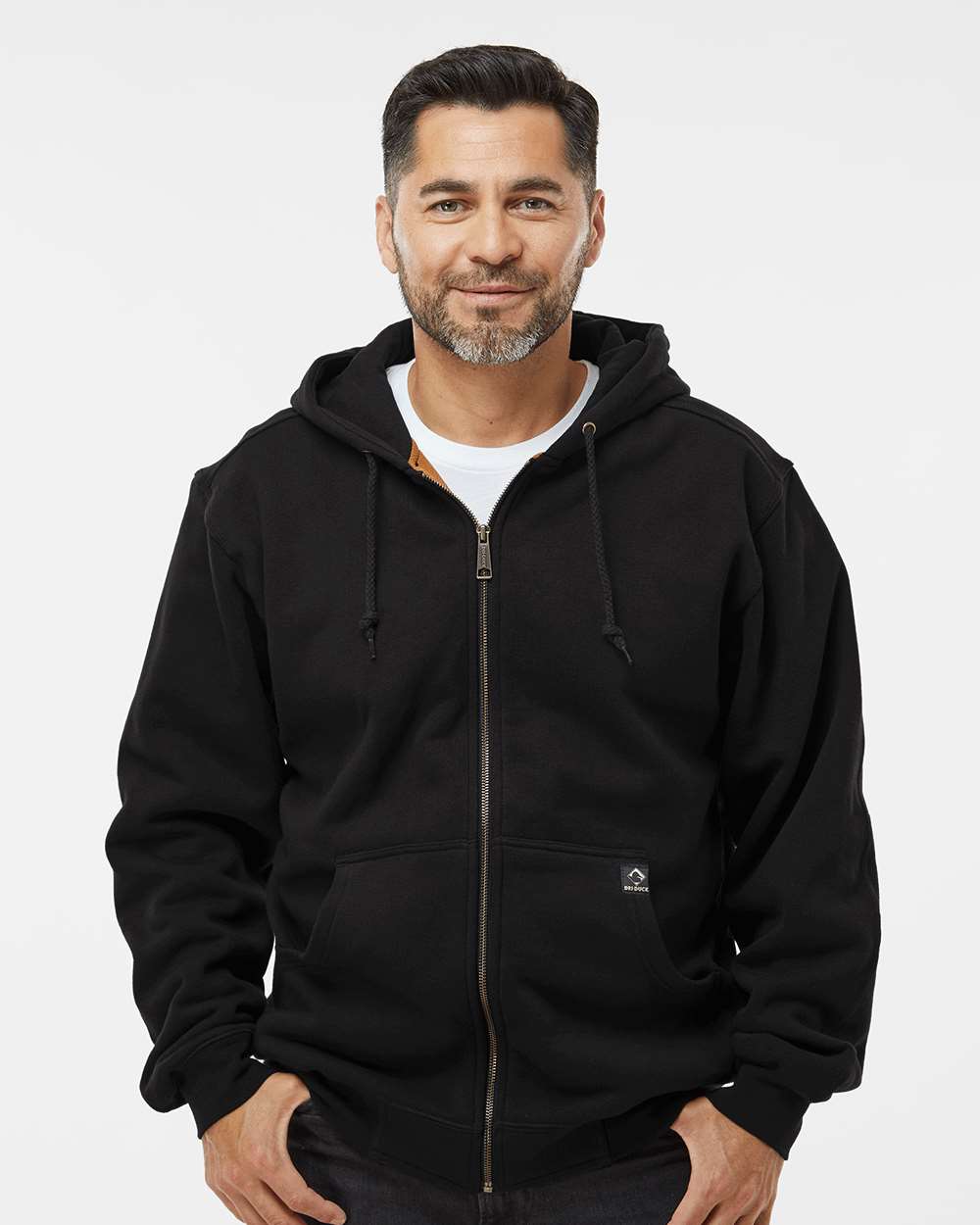 Men's Crossfire Heavyweight Power Fleece Hooded Jacket with Thermal Lining | 7033