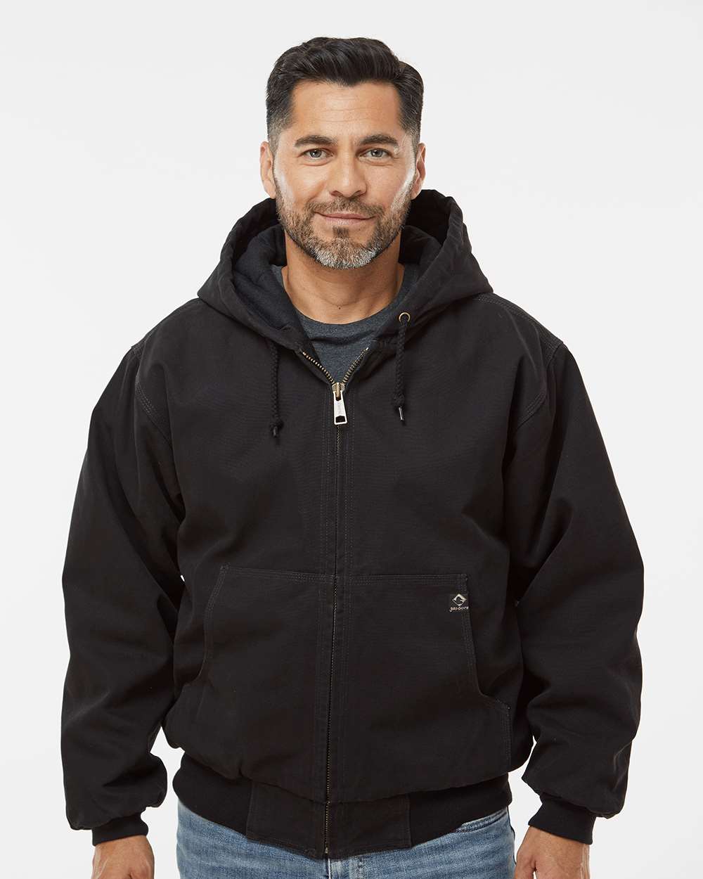 Men's Tall Cheyenne Boulder Cloth™ Hooded Jacket with Tricot Quilt Lining | 5020T