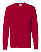 Men's Authentic Long Sleeve Pocket T-Shirt | 5596