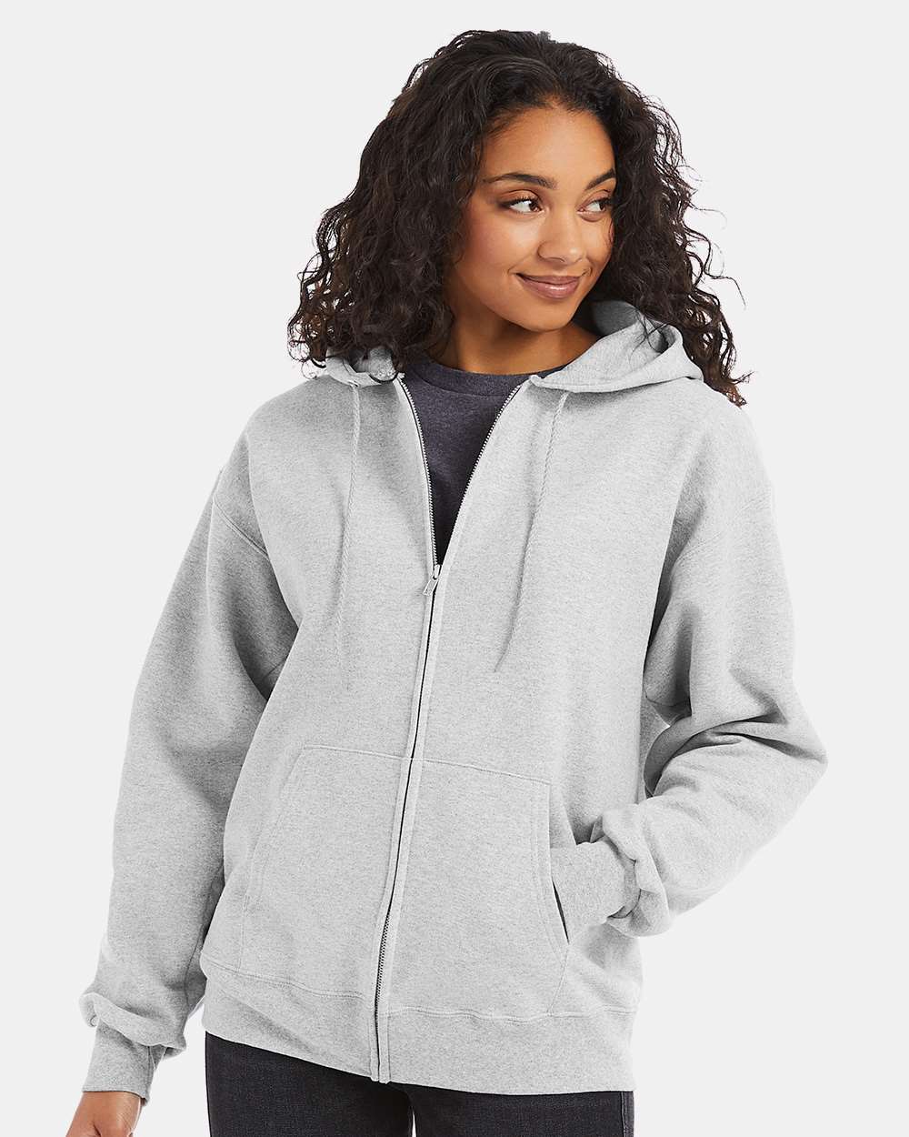 Unisex Ultimate Cotton® Full-Zip Hooded Sweatshirt | F280
