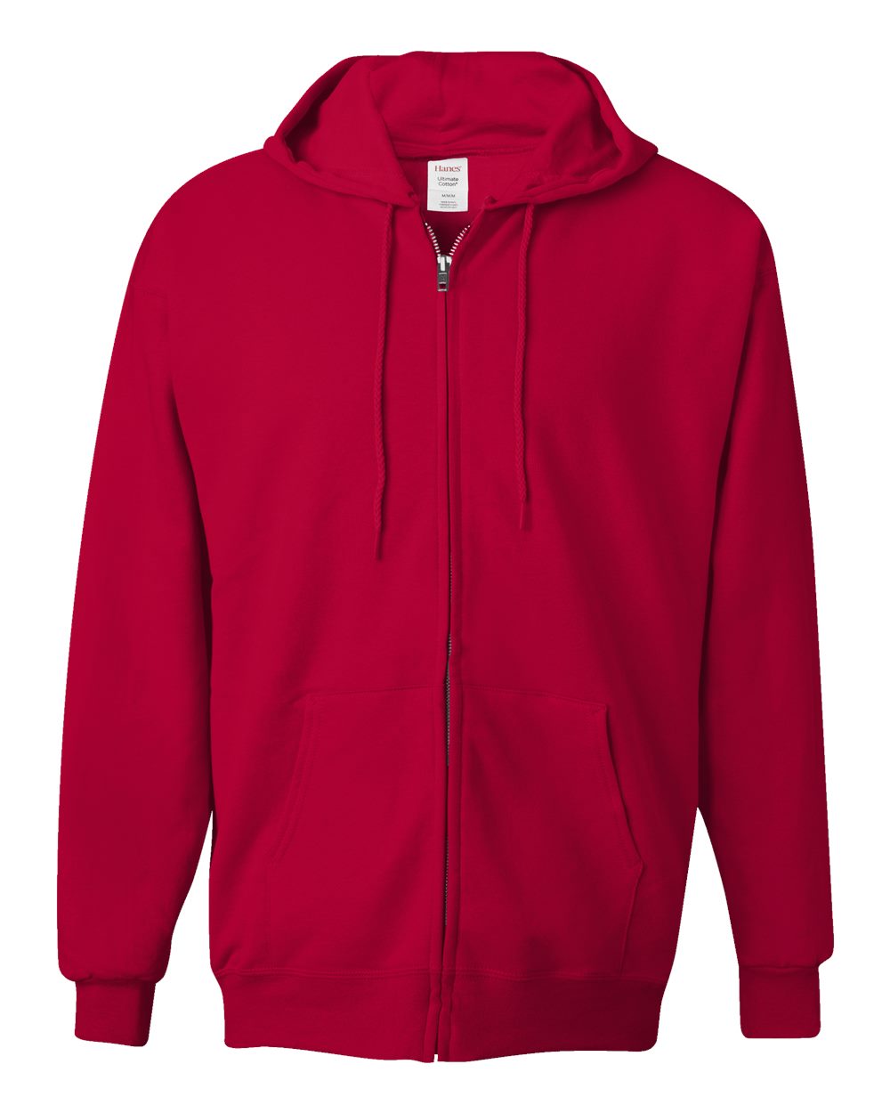 Sudadera con capucha unisex Ultimate Cotton® con cremallera completa | F280