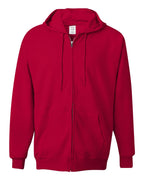 Sudadera con capucha unisex Ultimate Cotton® con cremallera completa | F280