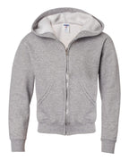 Youth NuBlend® Full-Zip Hooded Sweatshirt | 993BR