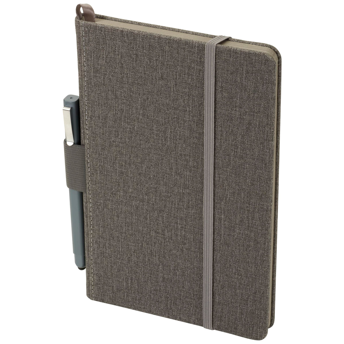 FSC® Mix 5.5" x 8.5" Heathered Hard Bound Journal | 2800-43 image 1