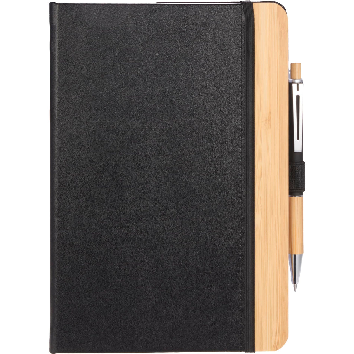 5.5” x 8.5” FSC® Recycled Bamboo Fiber PU Journal | 2900-54 image 1