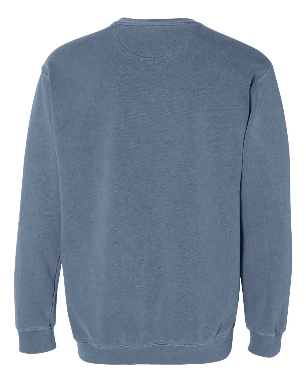 Sudadera unisex teñida prenda con cuello redondo | 1566