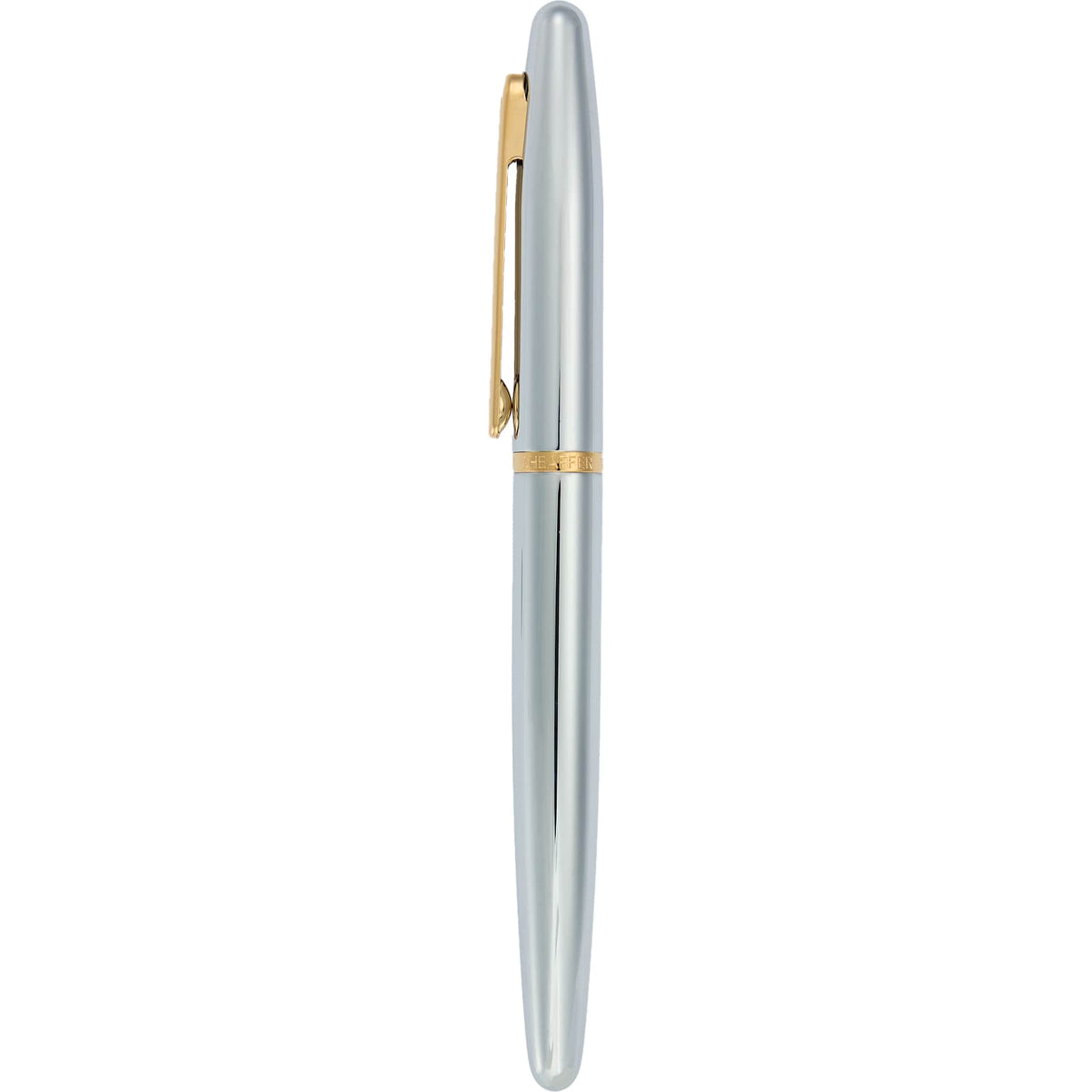 Sheaffer® VFM Polished Chrome with Gold Roller Bal | 2933-27 image 1