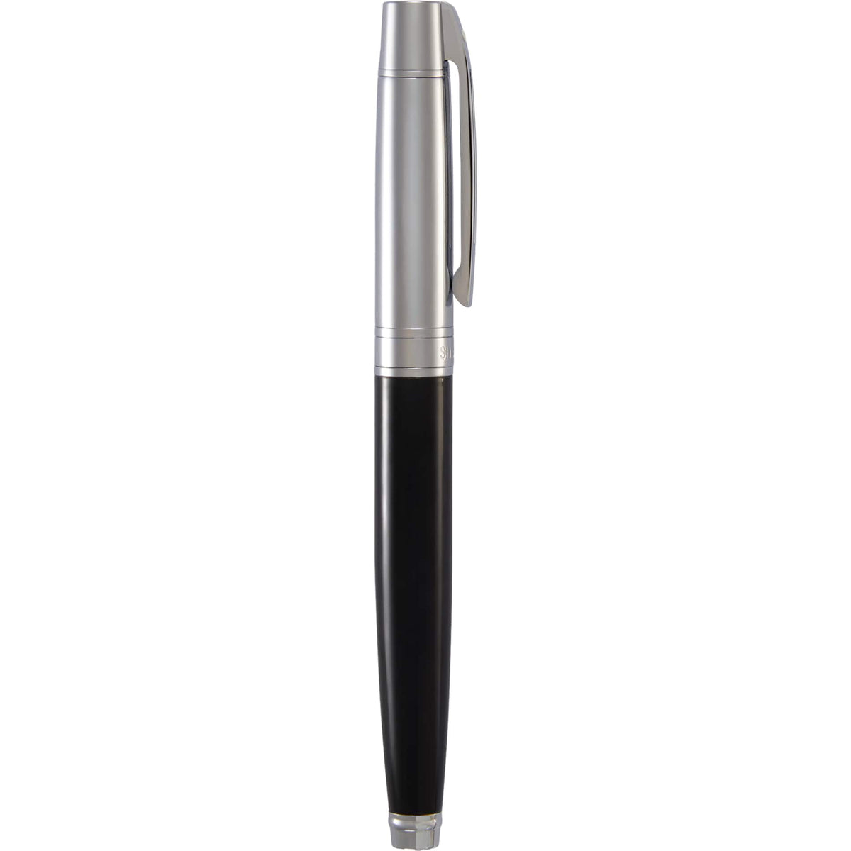 Sheaffer® 300 Glossy Chrome Black Roller Ball | 2933-37 image 1