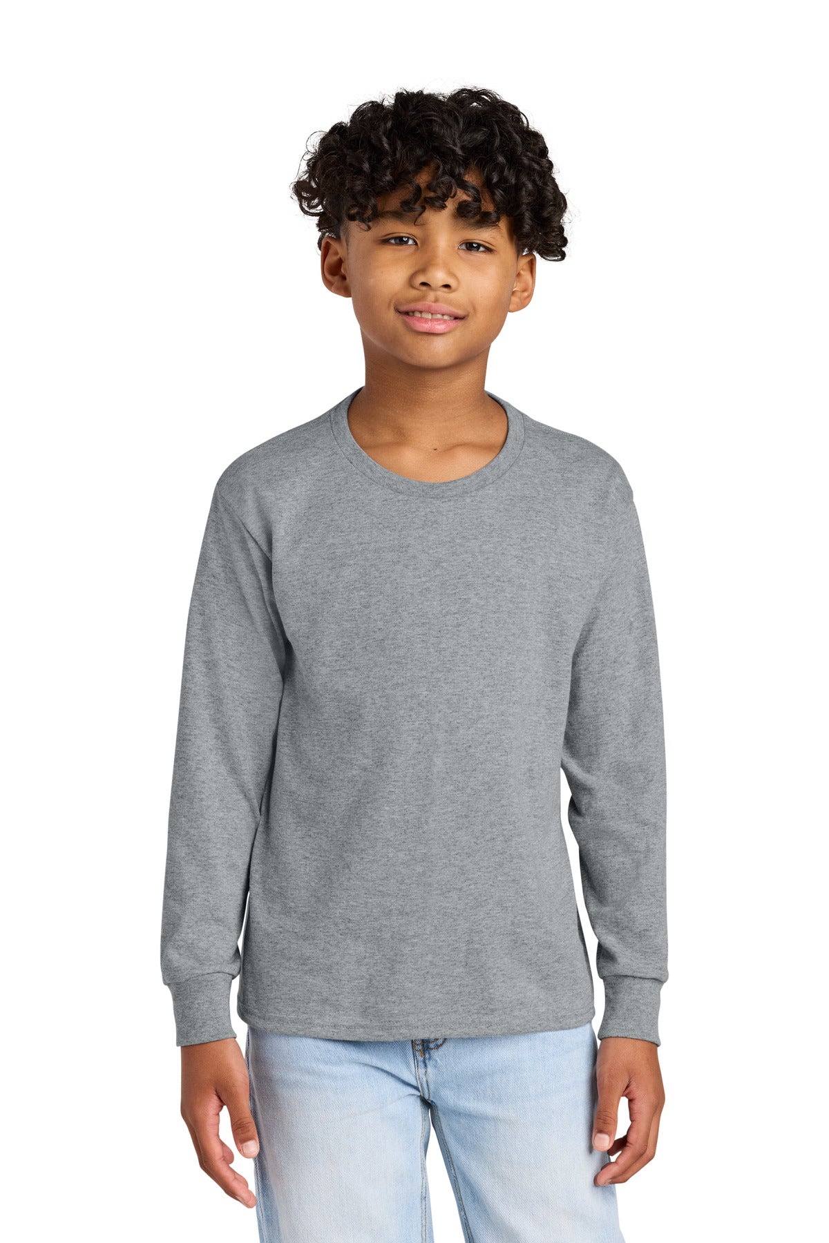 Youth Dri-Power® 50/50 Cotton/Poly Long Sleeve - 5.4 oz | Jerzees 29BL