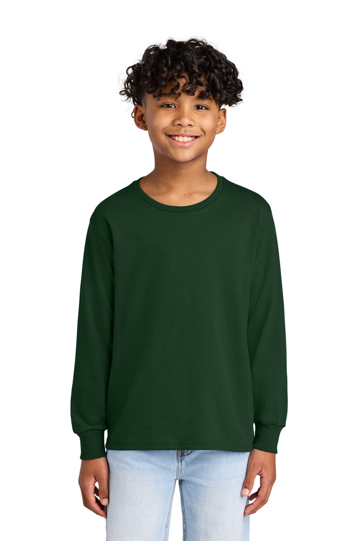 Jerzees 29BL Youth Dri-Power 50/50 Cotton/Poly Long Sleeve
