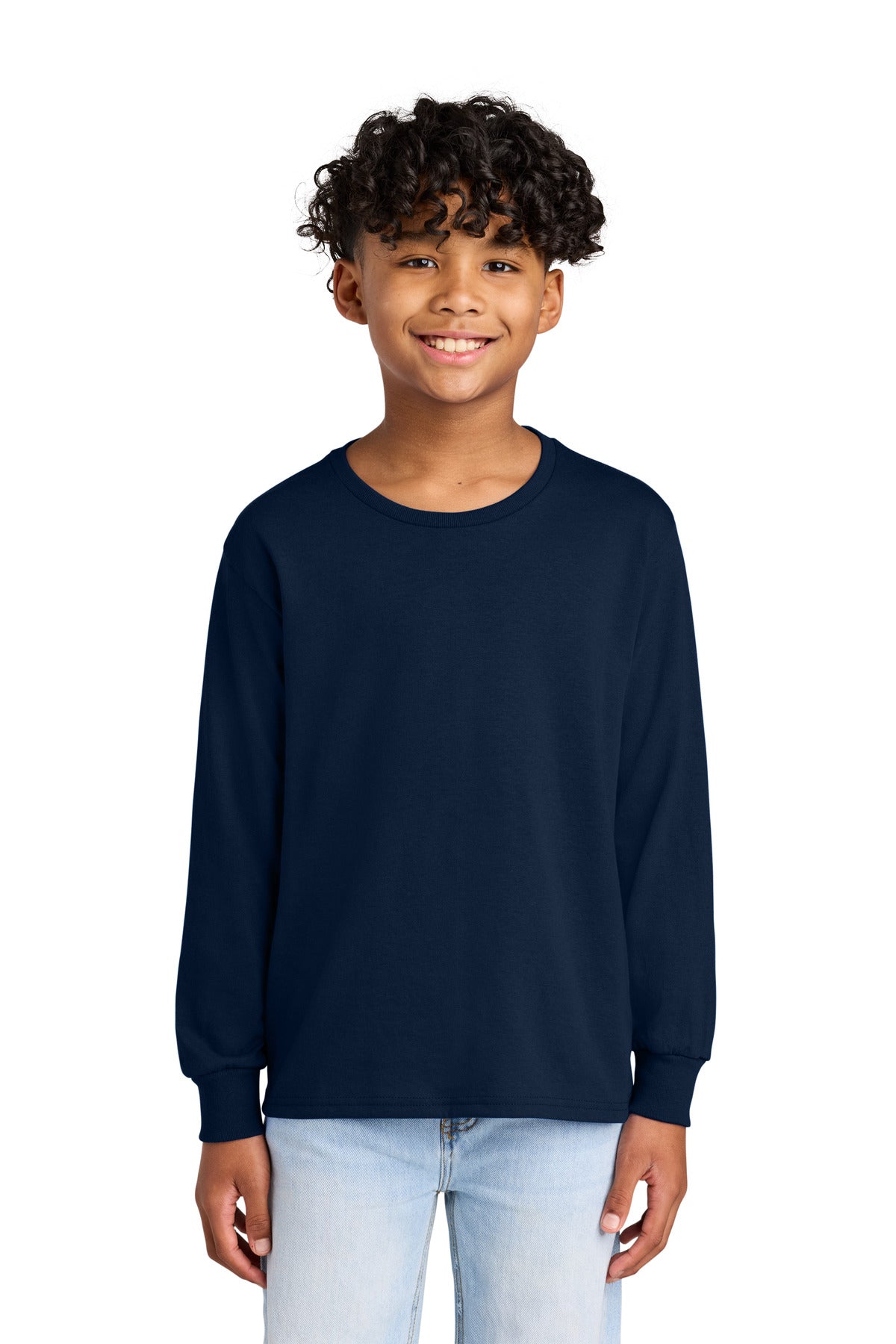 Jerzees 29BL Youth Dri-Power 50/50 Cotton/Poly Long Sleeve