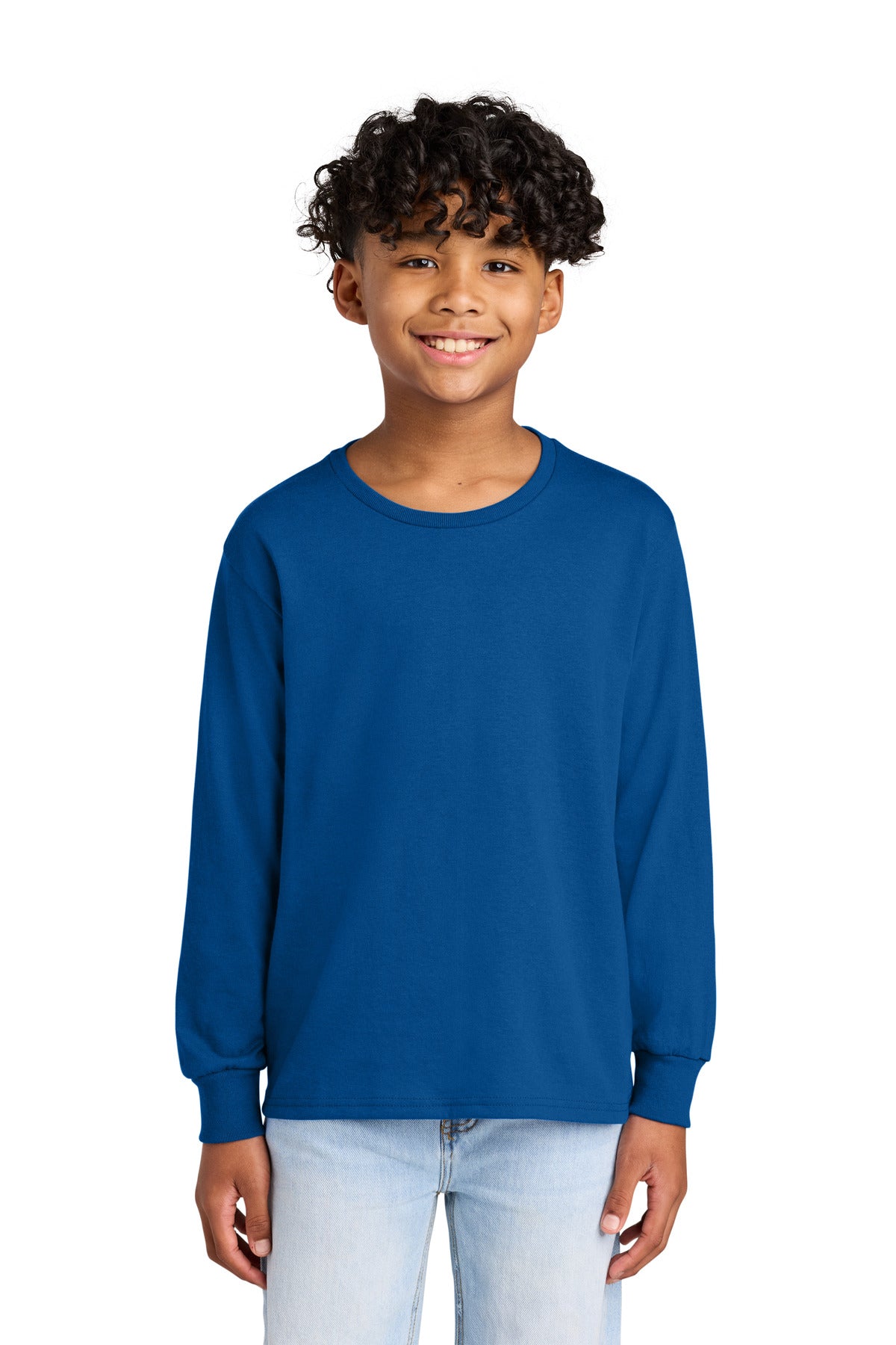 Jerzees 29BL Youth Dri-Power 50/50 Cotton/Poly Long Sleeve