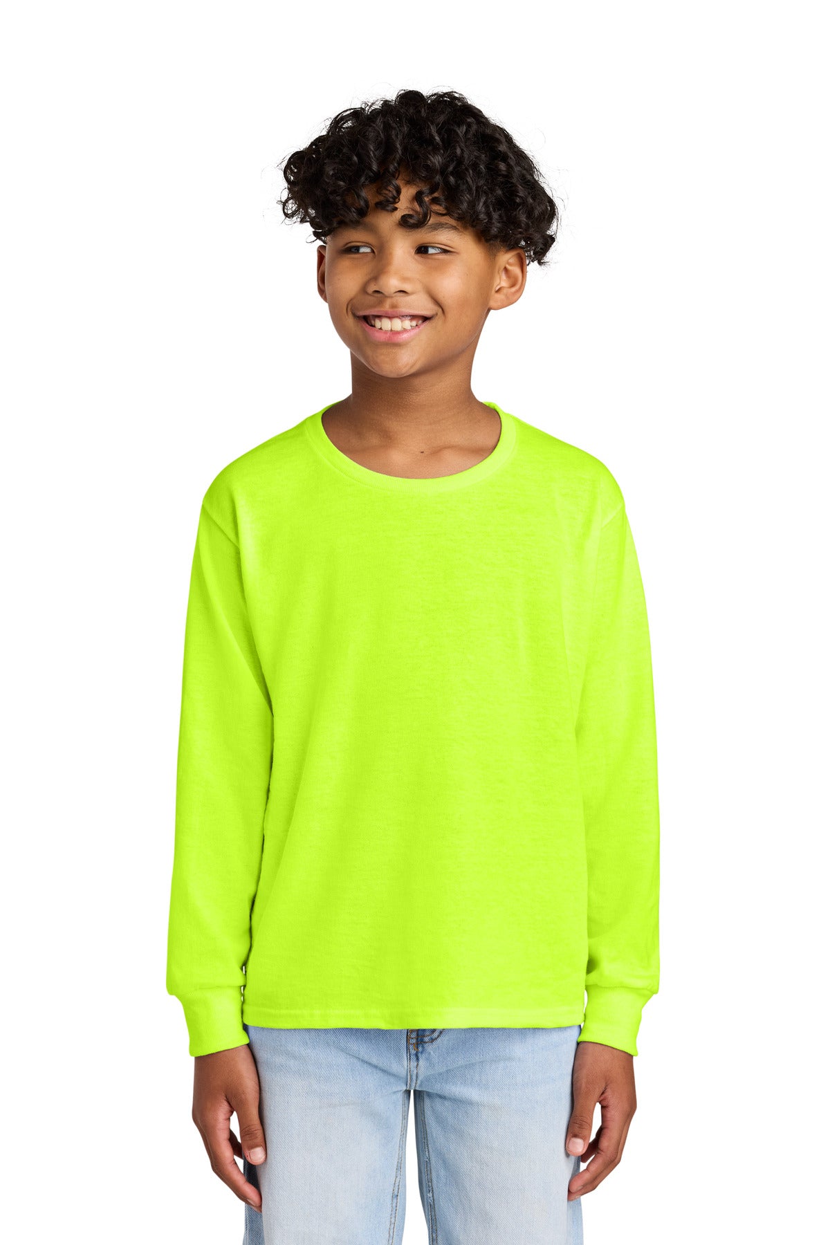 Jerzees 29BL Youth Dri-Power 50/50 Cotton/Poly Long Sleeve