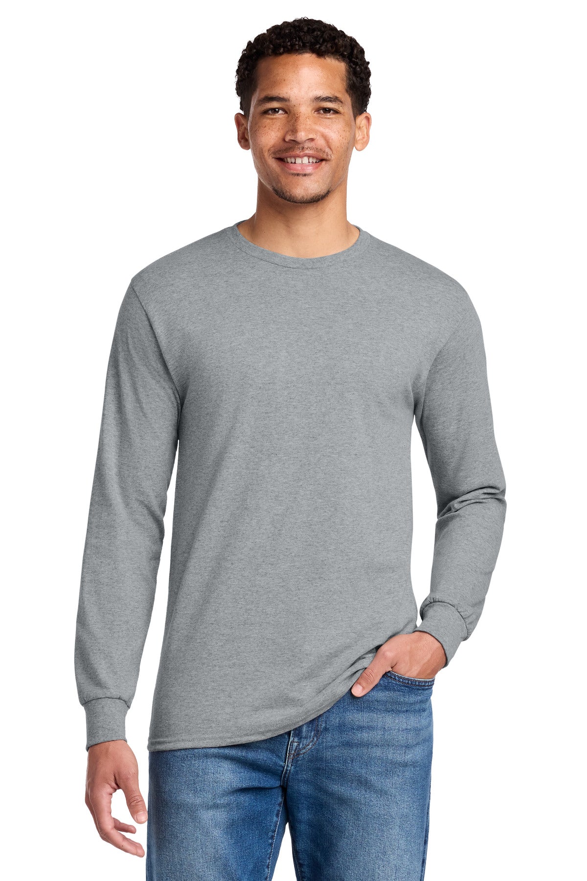 Jerzees 29LS Dri-Power 50/50 Cotton/Poly Long Sleeve T-Shirt