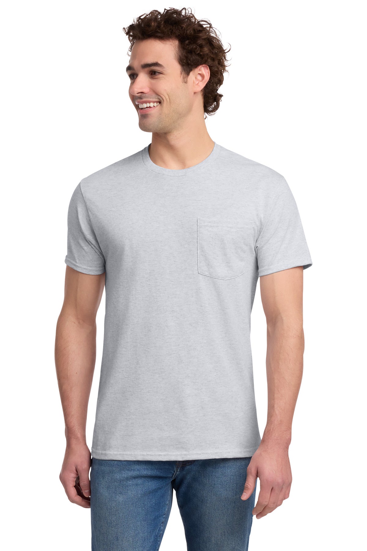 Playera con bolsillo Dri-Power ® 50/50 algodón/poliéster - 5.4 oz | Jerzees 29MP