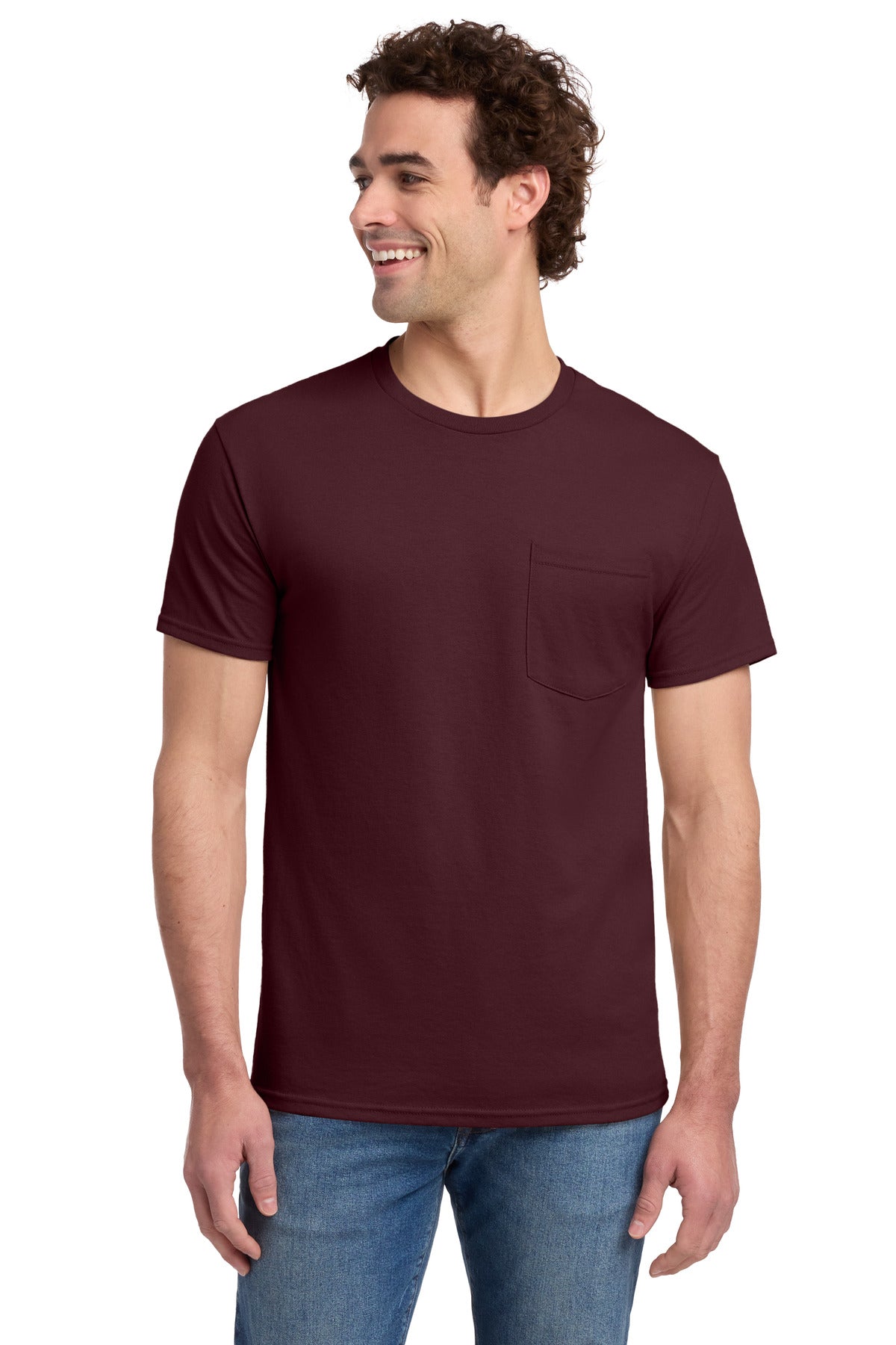 Jerzees 29MP Dri-Power 50/50 Cotton/Poly Pocket T-Shirt