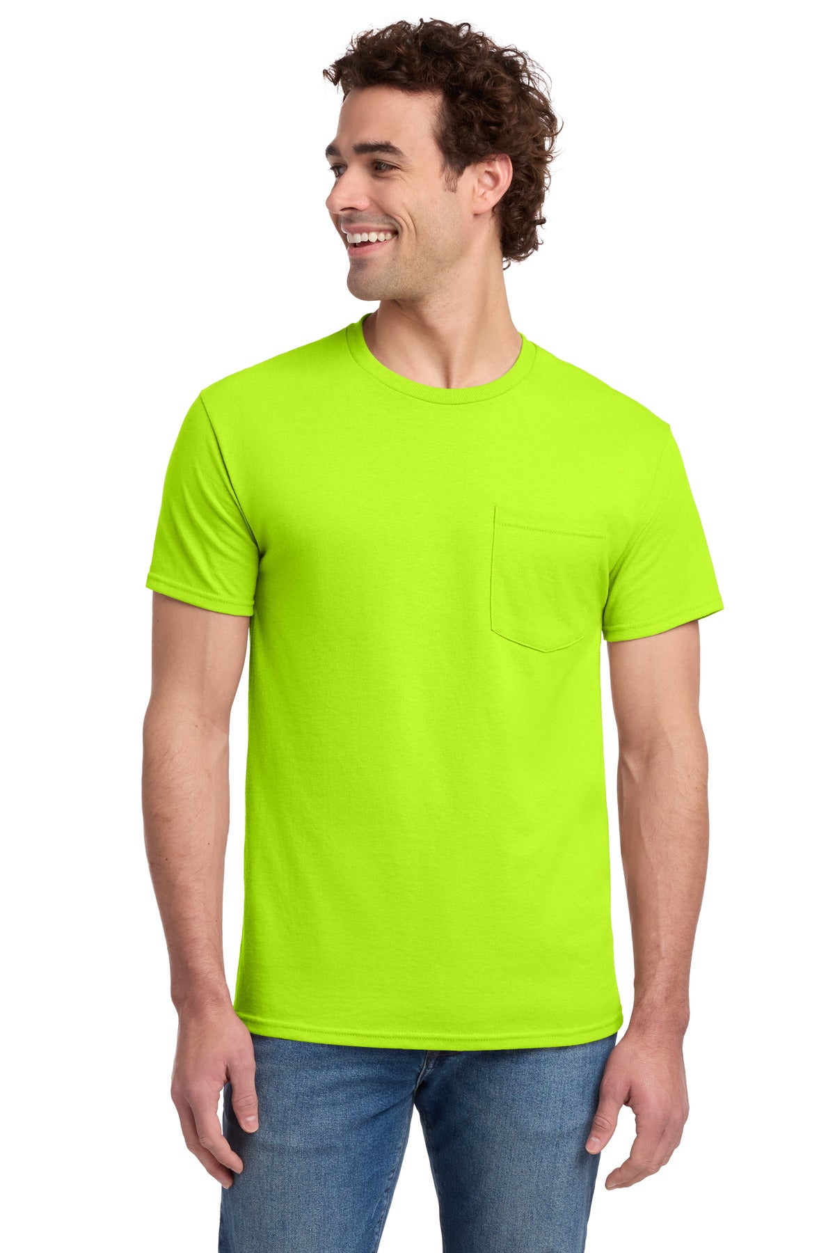 Jerzees 29MP Dri-Power 50/50 Cotton/Poly Pocket T-Shirt