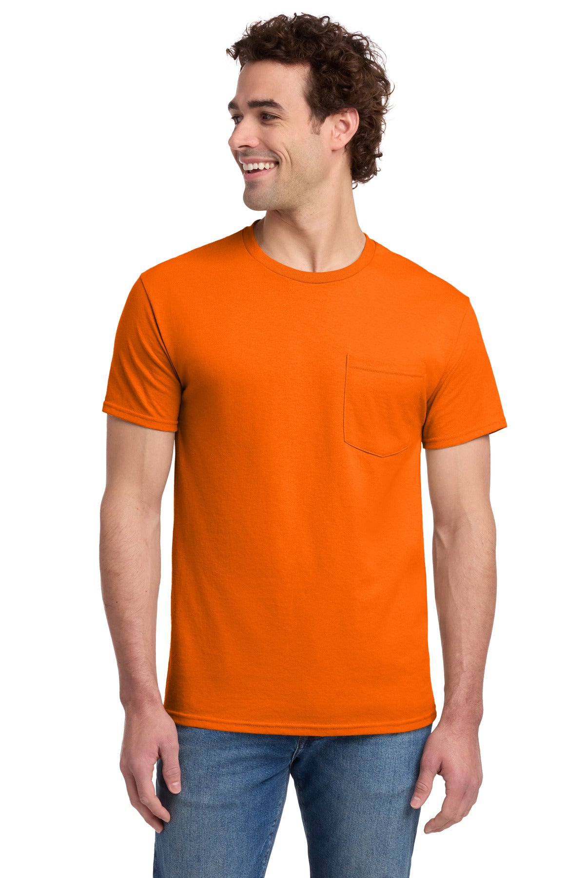 Jerzees 29MP Dri-Power 50/50 Cotton/Poly Pocket T-Shirt