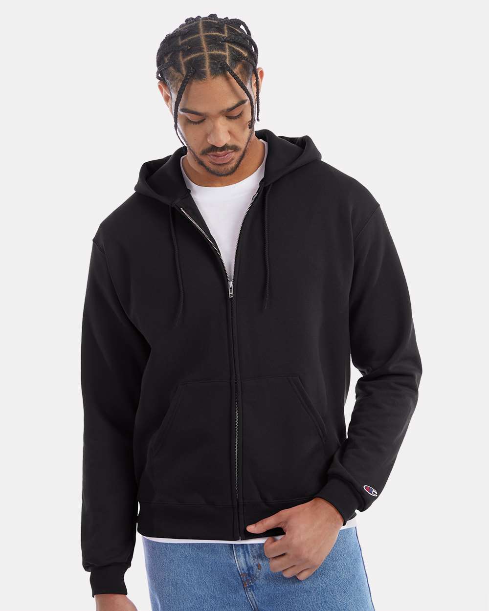 Unisex Powerblend® Full-Zip Hooded Sweatshirt | S800