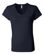 Camiseta de Jersey para Mujer con Cuello en V | 6005