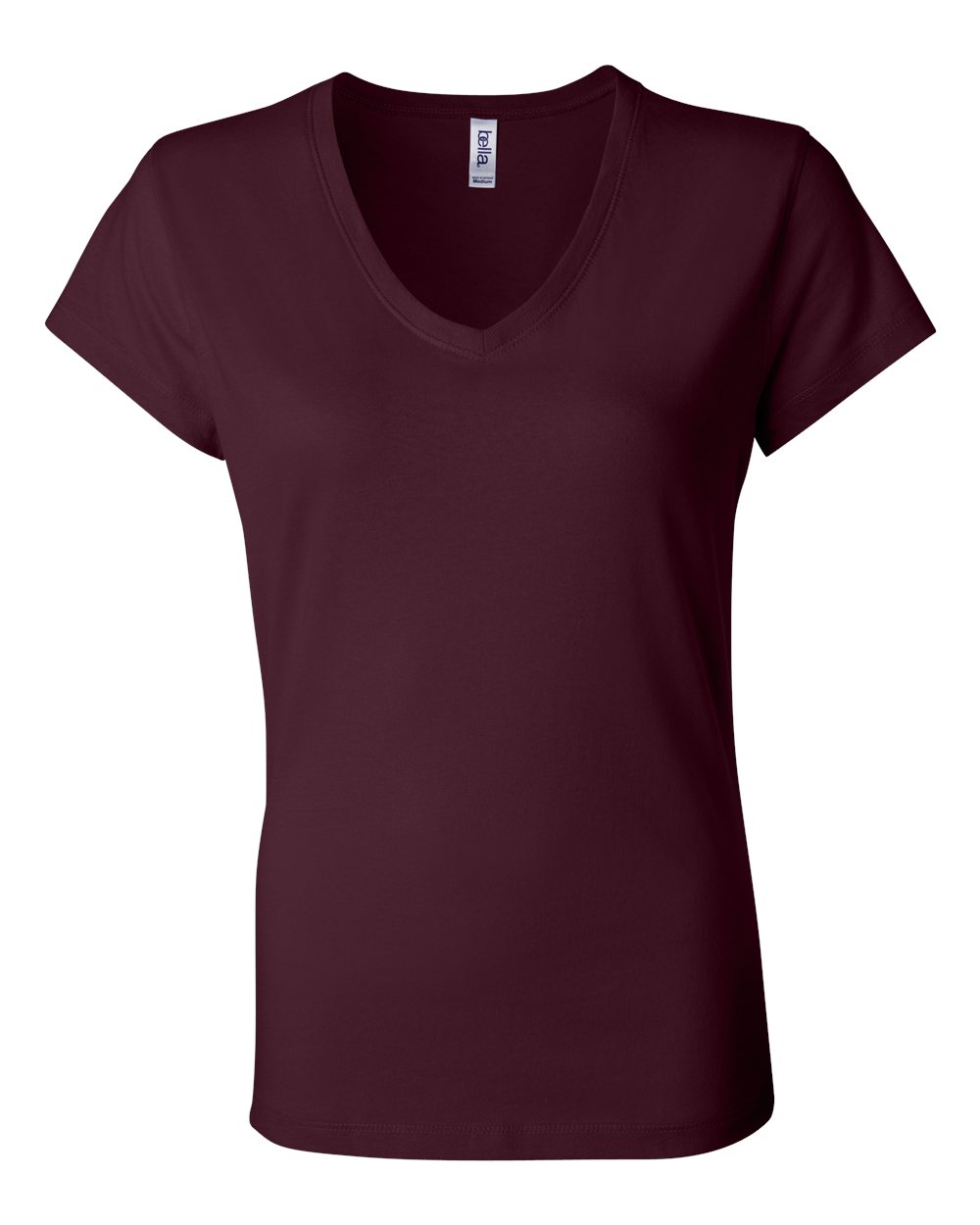 Camiseta de Jersey para Mujer con Cuello en V | 6005
