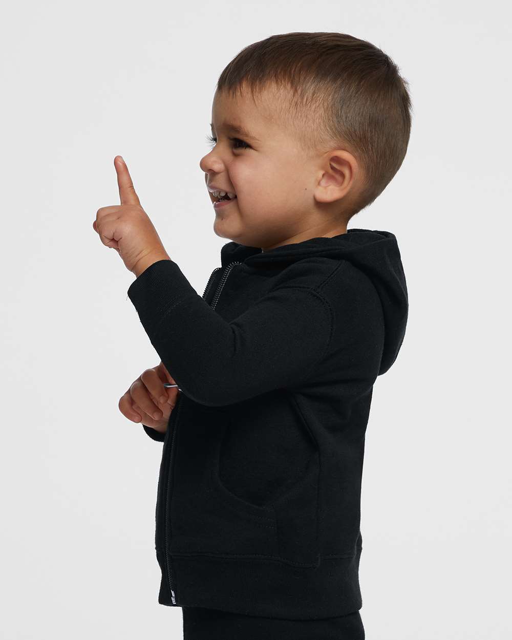 Infant Full-Zip Fleece Hoodie Sweatshirt | 3446