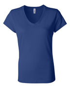 Camiseta de Jersey para Mujer con Cuello en V | 6005