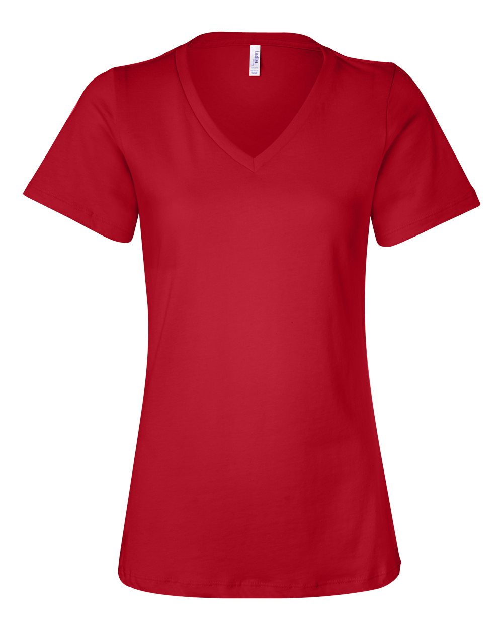 Women’s Relaxed Jersey V-Neck Tee | 6405
