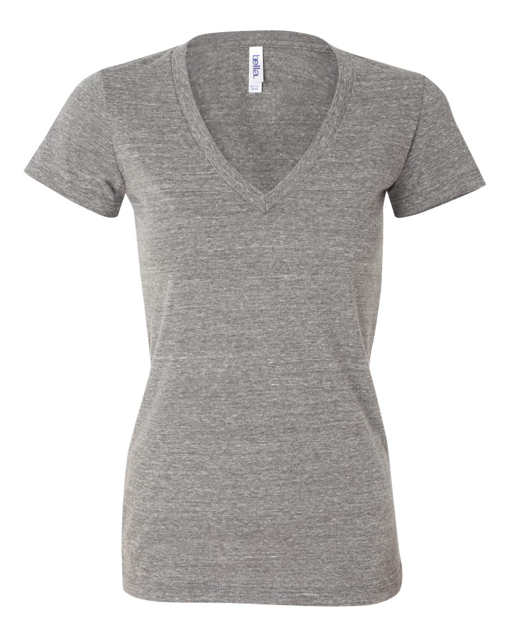 Women’s Triblend Deep V-Neck Tee | 8435