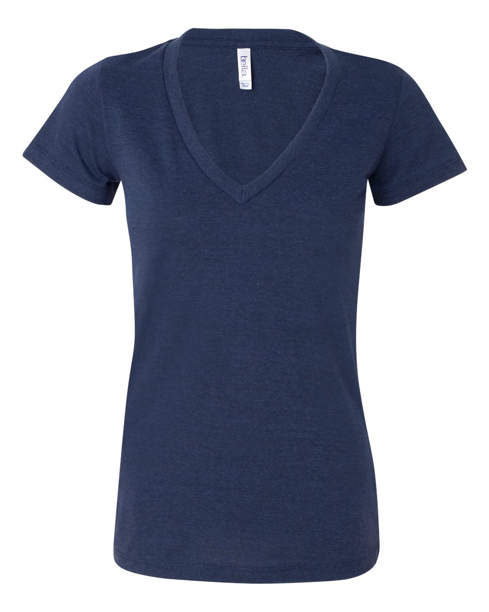 Women’s Triblend Deep V-Neck Tee | 8435