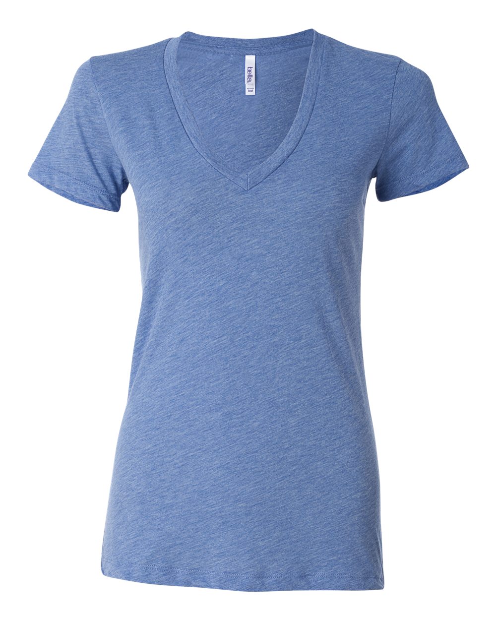 Women’s Triblend Deep V-Neck Tee | 8435